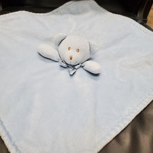 Blankets & beyond blue teddy plush lovey baby toy